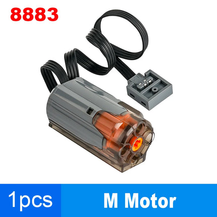 M Motor 7.4V Building Blocks Servo Power Functions 8883 Compatible with Legoeds Technical DIY Car Model Upgrade Parts