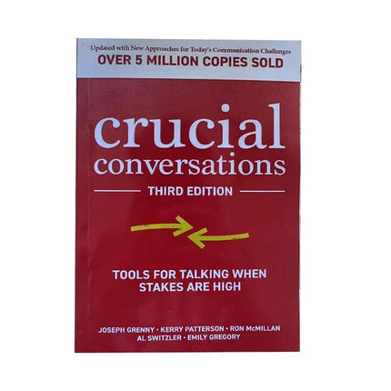 Crucial Conversations Tools For Talking When Stakes are High Third Edition Communication Challenges Book Paperback