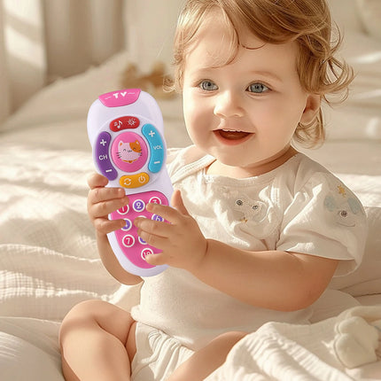 Baby Remote Control Toys Montessori Early Education Mobile Phones for Babies Soft Lighting and Gentle Lullabies Baby Easter Holi