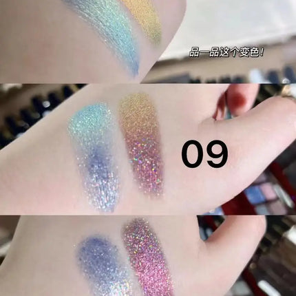 Qianyan Cheeryep 16 Color Eyeshadow Palette Glitter Chameleon Matte Pearlescent Flash Plate Cowherd Sequins