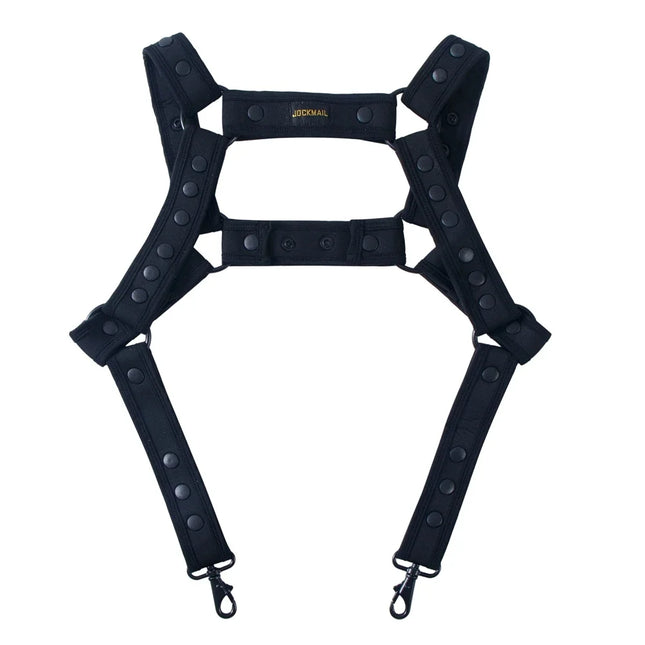 Men's Shoulder Strap Metal One-piece Hanging Buckle Decoration EU American Sexy Erotic Tanks Party Stage Gay Underwear Jockstrap