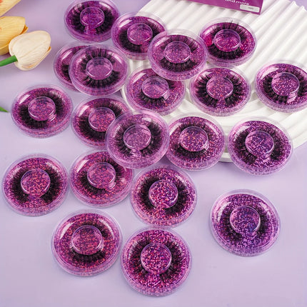 20 Pairs 4 Styles Wispy Faux Mink False Eyelashes Mixed Dramatic Thick Curled Fluffy Strip lashes Multipack for Eyes Makeup Sets