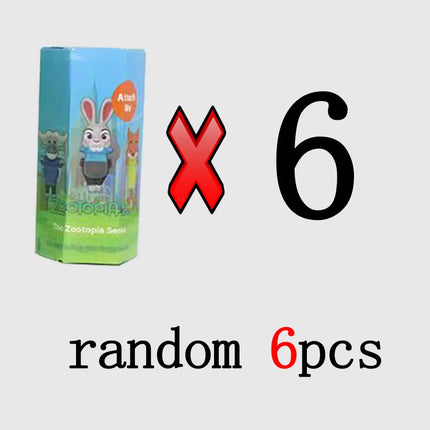 Hot Cartoon Angel Blind Box Zootopia Doll Figuren Unboxing Fun Car Interior Decoration Ornament Birthday Christmas Doll Gift