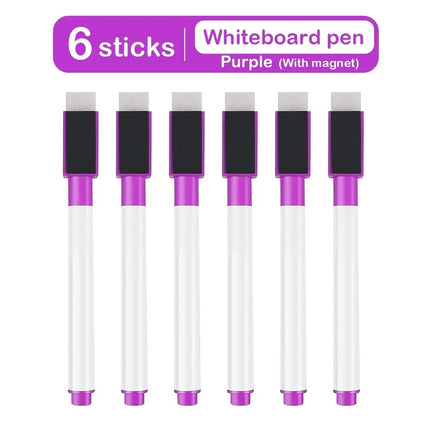 8 Color Magnetic Erasable Whiteboard Pen Color Options Numbering Stationery Office Teaching Supplies For Student Blackboard Note