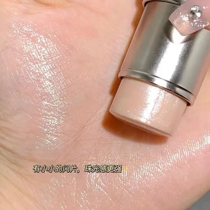 KAXIER High Gloss Stick Highlighter Blush Water Light Shimmer Waterproof Face Contour Illuminator Brighten Contouring Rouge