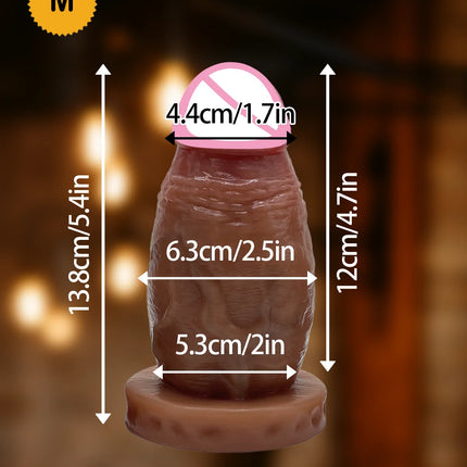 Realistic Big Huge Thick Anal Dildo Butt Plug Giant Large Soft Silicone Anal Plug Expander Training Adult Sex Toys for Women XXL