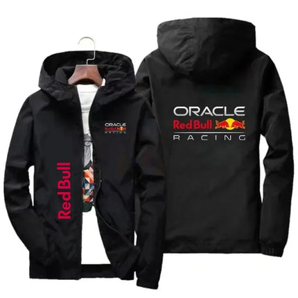 2025 Red Bull logo racing team autumn jacket men's and women's windproof clothing casual sportswear outdoor fashion racing suit