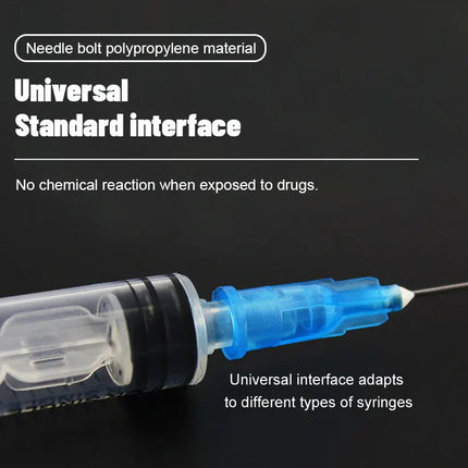 Fine Needle Painless Irrigator 18G 25G 31G 32G 34G 1.5mm Disposable Syringes Eyelid Lip Face Beauty Tool
