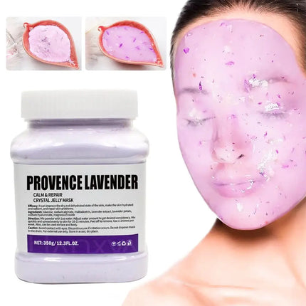 Jelly Mask for Facial Professional Rose Smooth Face Mask Skin Care, Hydrated Nourished Hydro Jelly Mask Powder,Gel Peel Off MasK