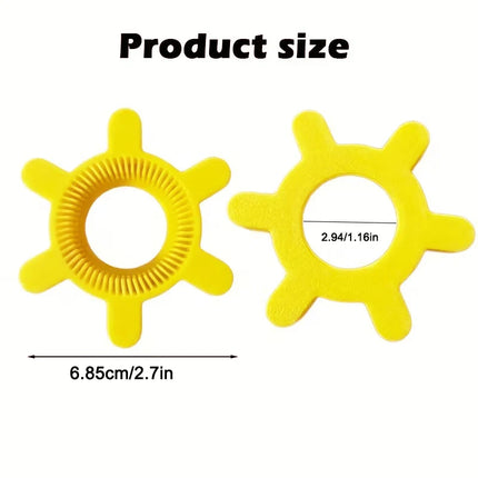 Unique Multi-function Bottle Cap Opener Plastic Rotary Bottle Opener Bar Supplies Kitchen Tool 1-5Pcs Twist Bottle Opener