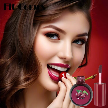Cherry Juice Fruit Rouge Water 3in1 Cheek Color Eyeshadow Lip Tint Matte Long-lasting Rich Color Liquid Contouring Blush Liquid