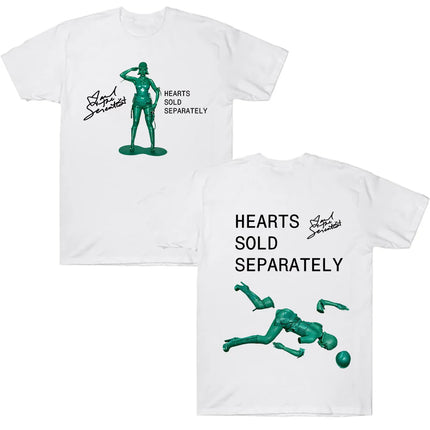 Mariah The Scientist T Shirt Hearts Sold Separately New Album Graphic Tees Women Cotton O-neck Short Sleeve Clothing Unisex Y2K
