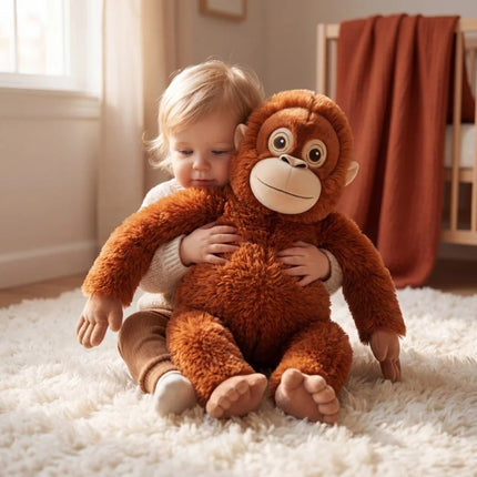 66cm Soft Gorilla Monkey Plush Toy Animal Pillow Gift for Children And Girlfriends - Birthday Or Christmas Plushie