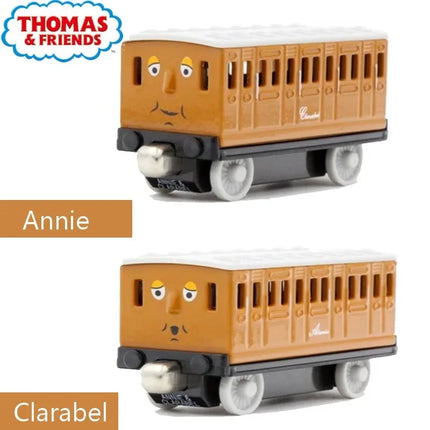 Genuine Thomas and Friends Caitlin Connor Double Track Master Train Model Metal Magnetic Railway Children Toy Car Gift