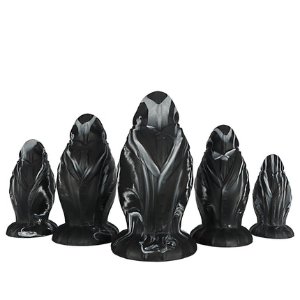 S/XXL Tie Anal Dildo Fisting Thick Huge Butt Plug Silicone Anal Dilator Training Prostate Massage Sex Toy Men Women Big Buttplug