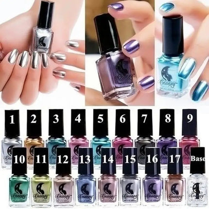 Metallics Nail Polish Mirror For Women Girl As Makeup Tool