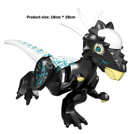 Mini Size Jurassic Dinosaur Building Brick Building Blocks Educational Design Mini T-Rex Building Toy Assemble Model