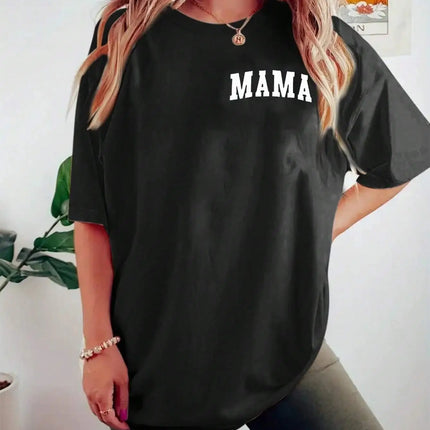 Lightning Leopard Pattern Mother'S Day Women's T-Shirts Fashion Cotton T-Shirts Street Hip Hop Clothing Loose Breathable T-Shirt