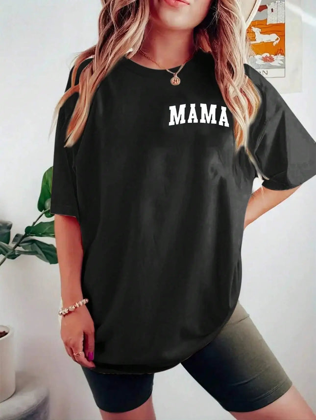 Lightning Leopard Pattern Mother'S Day Women's T-Shirts Fashion Cotton T-Shirts Street Hip Hop Clothing Loose Breathable T-Shirt