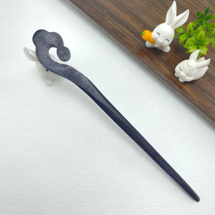 Vintage Simple Hair Accessories Chinese Style Wooden Hair Clips Antiquity Handmade Traditional Hair Fork Retro Hair Sticks 2025