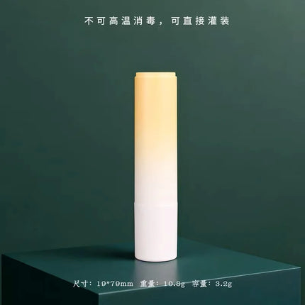 10-100pcs High-end gradient Color Direct Filling Lipstick Tube Lip Balm Bottle DIY Empty Lipstick Shell Cosmetic Container