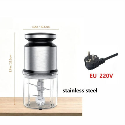 600ml Food Chopper Electric Kitchen Mixer 300 W Kitchen Gadgets Food Preparation Kitchen Gadgets Home Appliances Meat Grinder