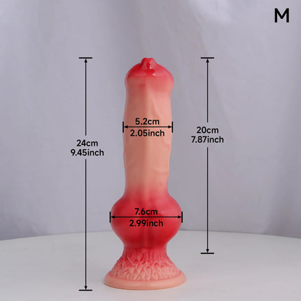 Huge Silicone Animal Dog Dildos Realistic Big Knot Penis Female Vaginal Masturbation Device Anal Plug Adults Sex Toys For Men18+