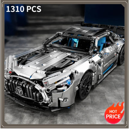 1310 PCS Racing Car Building Blocks Set, 1:14 Scale Technical Sports Vehicle Model Kit for Adults, Assembly Toys Birthday Gifts