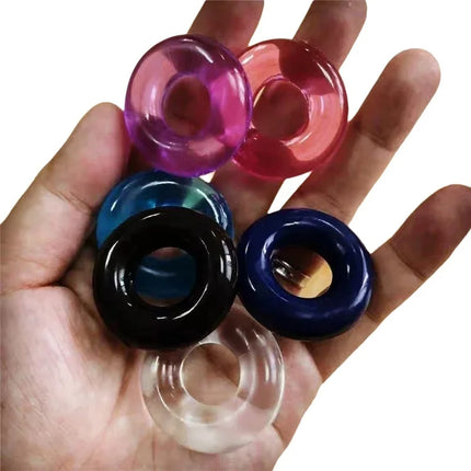 6 Pcs Penis Ring Cock Ring For Men Delay Ejaculation Silicone Set Adult Product Male Rings Lasting Erection For Couple Sex Toys