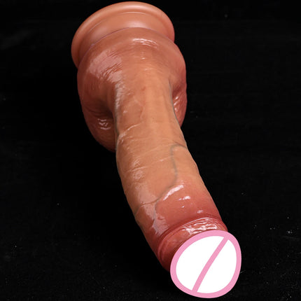 Realistic and soft dildo, G-spot anal stimulation, adult sex toy suitable for both men and women, big and thick Dick Happy Dild