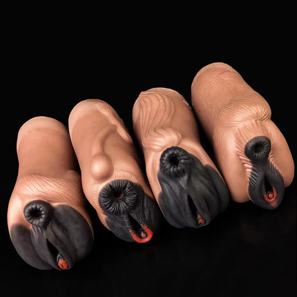 YOCY Men's Silicone Animal Masturbator Fantasy Stroker Anal Vaginal Penis Toy Monster Pussy Male Masturbator Fetish Sex Toy 18+