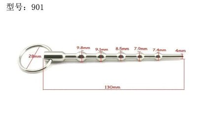 Massage Wand Urethral Sound Dilators Stimulation Catheter Beads  Penis Plug Insert Male Masturbator Horse Eye Sticks BDSM Penis