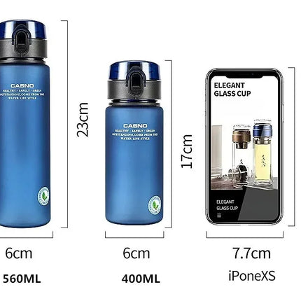 Brand High Quality BPA Free Leak Proof Sports Water Bottle Tour Hiking Portable My Favorite Drink Bottles 400ml 560ml