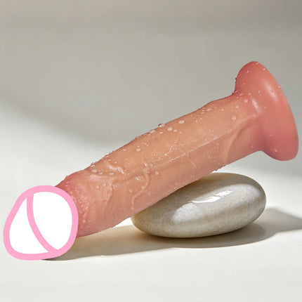 5 Sizes Realistic Dildo Sex Toys for Women Soft Huge Penis Suction Cup Thick Anal Dildo Adult Masturbator Cock Dick Butt Plug