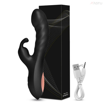 G Spot Rabbit Vibrator for Women Nipple Clitoris Stimulator Powerful Dildo Vagina Massager Adults Masturbator Female Sex Toy