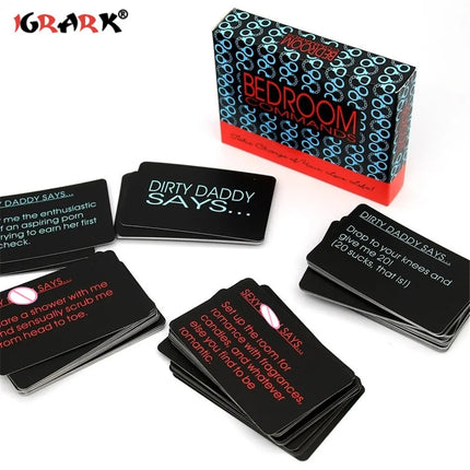 Sexuales Toys Adult Games Bedroom Commands Sexual Position Play Paper Cards Sexy Game Cards Sets for Couples Erotic Accessories