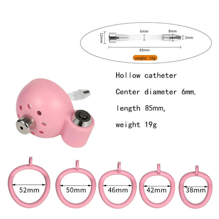 ABS Male Chastity Cage with Urethral Sounds Anti Pinch Hidden Lock Invisible Kit for Adult Men Fetish Play Cock Cage BDSM Device