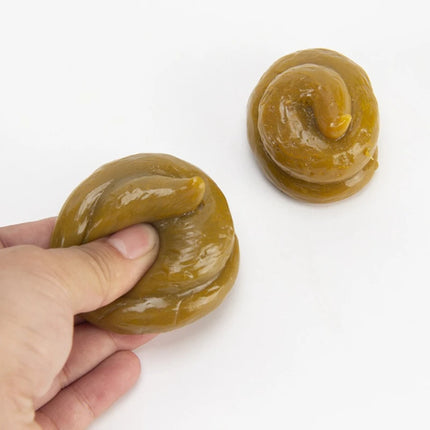 Creative Poop Toy Simulation Stool Soft Rubber Decompression Squeeze Prank Gift For April Fools Stress Relief