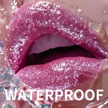 Multi-color Glitter Lipstick Beauty Girl Diamond Waterproof Lip Tint Long Lasting Shimmer Lip Makeup Red Rose Pearlescent  Lip