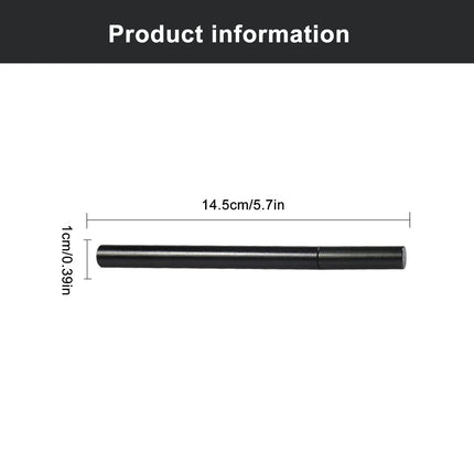 1 PCS Aluminum Alloy Crackling Tube Soft Bullet Launcher Sensory Fidget Toys Kids Outdoor Pinball Game Birthday Holiday Gifts