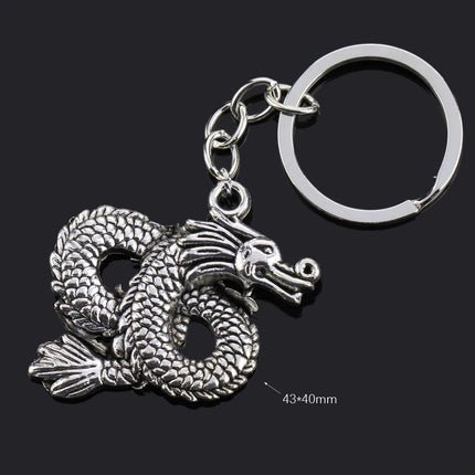 Fashion Animal Women Keychain Car Moon Cat Dog Love Heart Key Chain Friends Gift Jewelry Bag Pendant Wing Evil Eye Angel Turtles