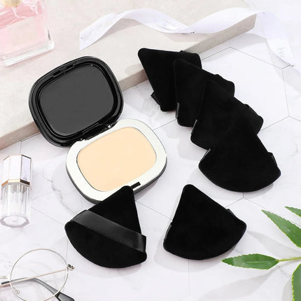 Powder Puff Face Triangle Makeup Sponge for Loose Powder Setting Powder Velour Foundation Blender Sponge Beauty Makeup Tool