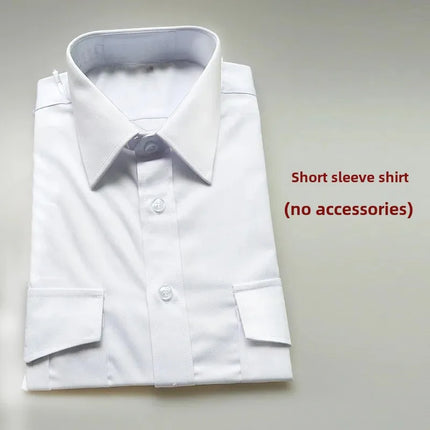 Air Force Pilot Uniform Men's Shirt Flying Clothes Nightclub Aviation Clothes Engineer Military Uniform Square Collar Other Mate