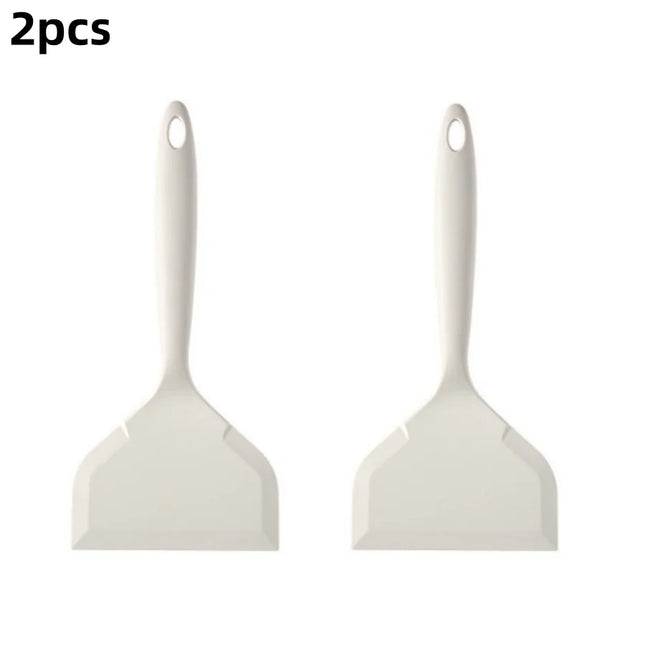 1pc silicone Heat resistant spatula household food grade non-stick Frying pan sushi steak fish pancake baking Scoop Kitchen Tool