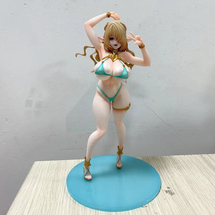 25CM Vertex Elf Village 8t 5rd Kukuru Cecil Mama Tiana Bathing Suit Bunny girl figure PVC Anime Model Action Adult Doll toy gift