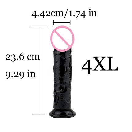 New Realistic Dildos Erotic Jelly Dildo Artificial Penis G-spot Simulation Large penis Anus Anal plug Female penis masturbation