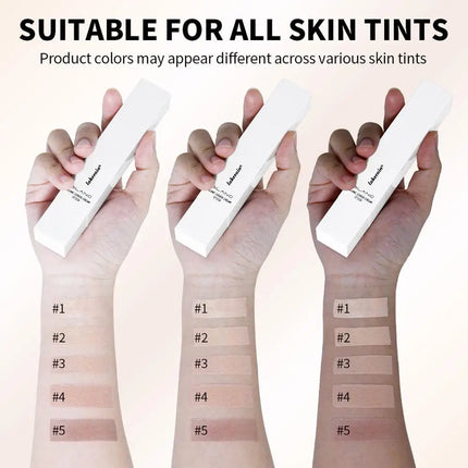 Three Models 2-in-1 Color-Changing Foundation Stick Multifunctional Foundation Liquid Lightweight Moisturizing Brightening