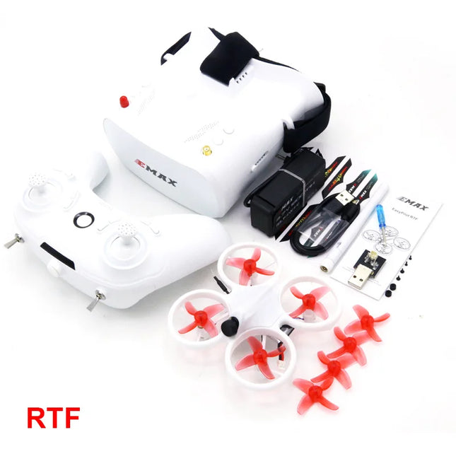 EMAX EZ Pilot 82MM Mini 5.8G Indoor FPV Racing Drone With Camera Goggle Glasses RC Drone 2~3S RTF Version for Beginner