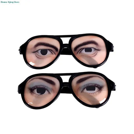 1Pc Pop Out Eye Drop Eyeball Prank Glasses Horror Scary Party Gags Practical Jokes Funny Toy