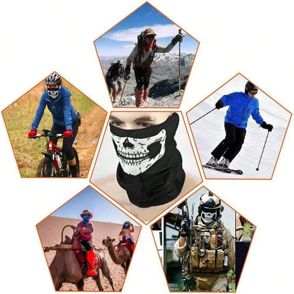 1PC Breathable Mask Skull Mask Seamless Balaclava Hat Headwear Scarf